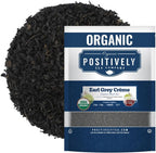Organic Positively Tea Company, Earl Grey Crème Black Tea, Loose Leaf, 16 Ounce