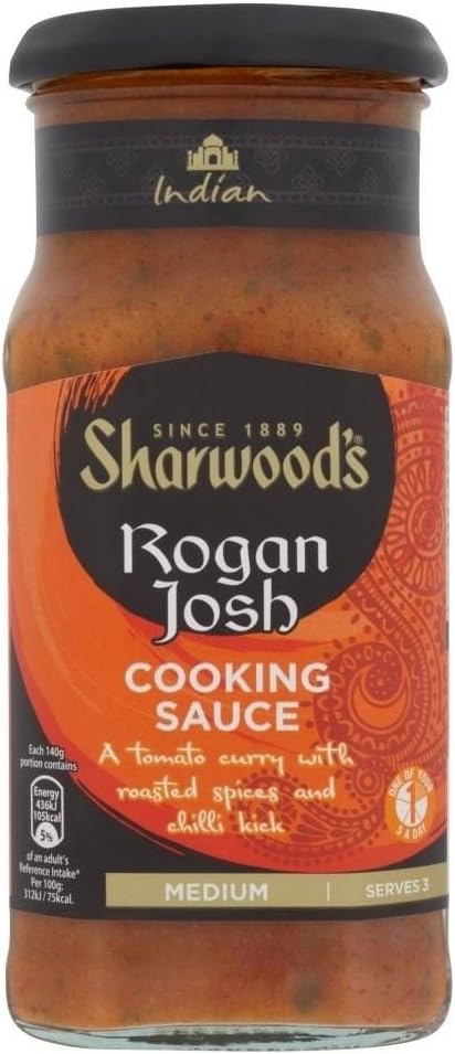 Sharwood's Cooking Sauce - Rogan Josh (420g) - Pack of 6