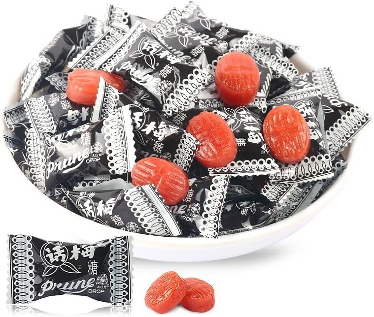 sour plum candy 168g/5.9oz sugar plum plum flavored milk candy