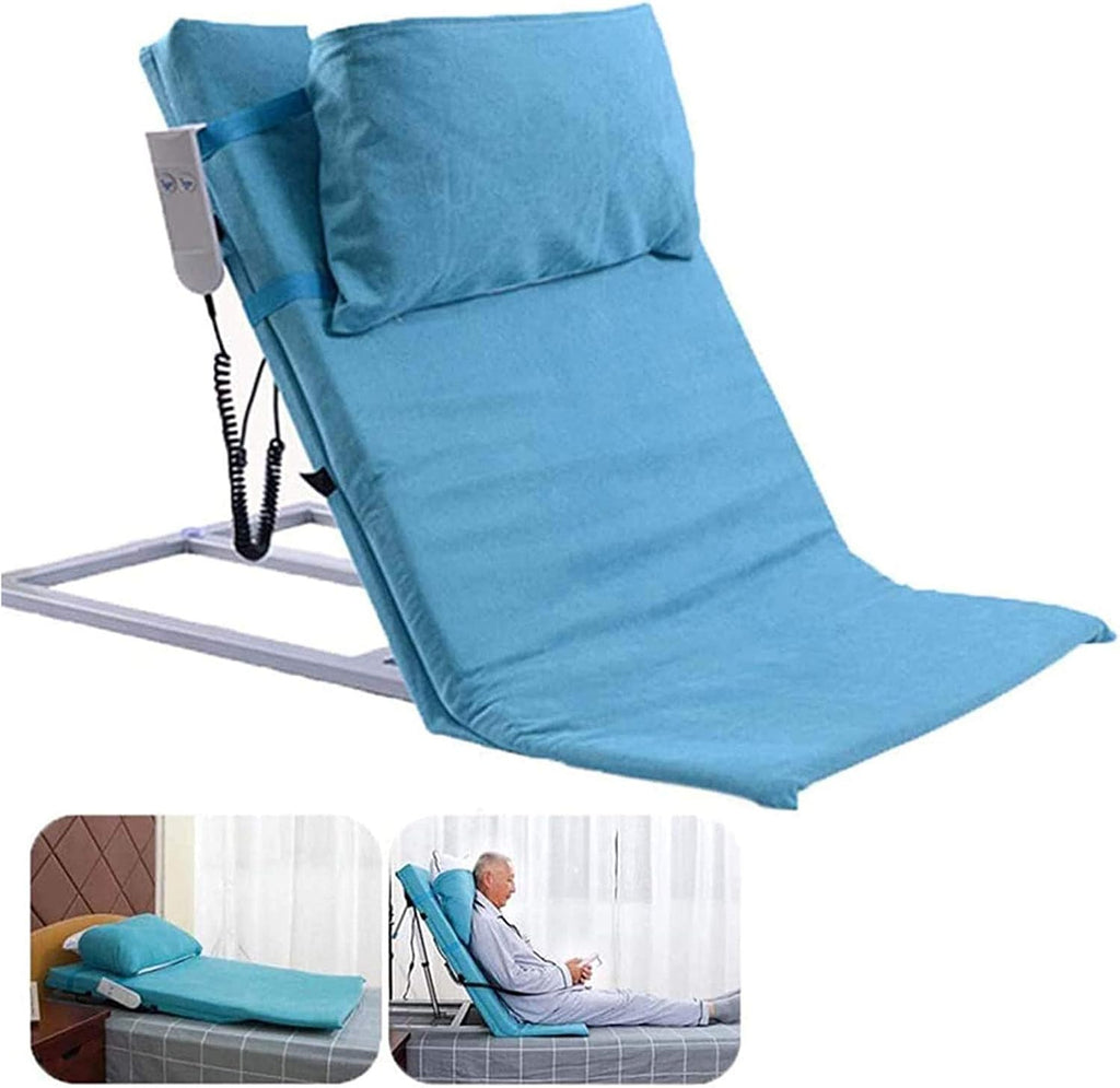 Healthcare Medical Pillow Lifter, Adjustable Comfort Lifting Seats with Electric Pump System and Mattress Pad Cover Fits Standard Hospital Bed