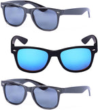 Mass Vision 3 Pair of Unisex Reading Sunglasses - Full Frame Sun Readers (non bifocal) with Spring Hinges & UV400 Protection