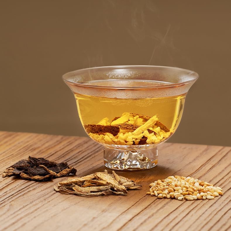 Tangerine Peel & Ginger Rice Tea 300g (10.58oz) – Chenpi Jiangmi Cha, Traditional Chinese Herbal Grain Tea, 陈皮姜米茶