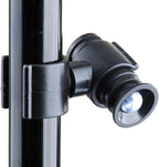 LightBaum 2G- New Improved Adjustable LED Flashlight for Crutches, Canes, & Walkers, Helps Prevent Falls During Dark Hours, Perfect Illumination Allows Users To See At Night (Universal tube mount)