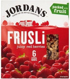 Jordans Red Berries Frusli Bars 6 x 30g