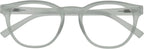 OPULIZE BLU Blue Light Blocking Glasses for Women Men, Cool Round Frame with UV and Eyestrain Protection, Anti-Glare Computer and Gaming Eyewear, Ice (Pack of 1)