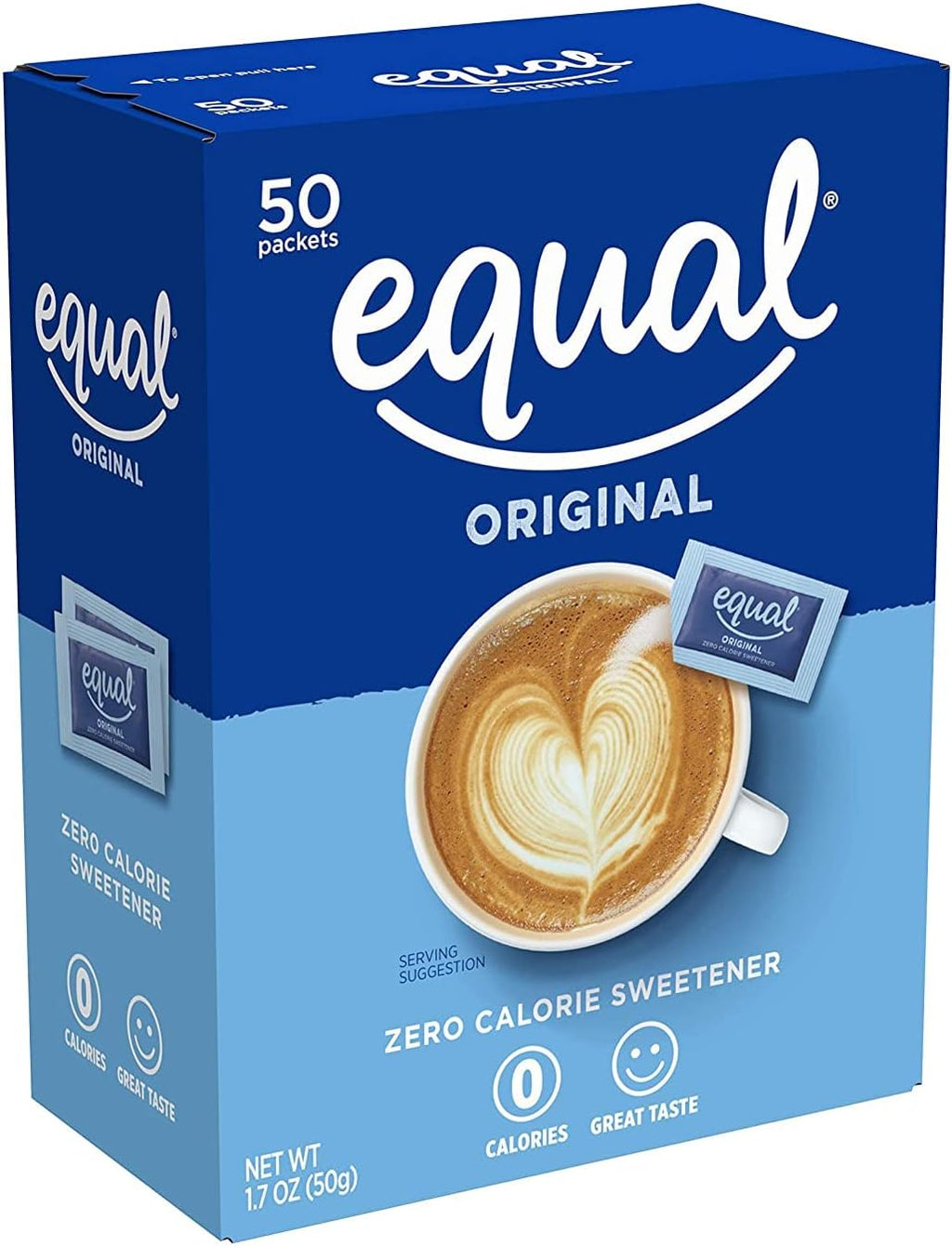 Equal Sugar Packets 1.75 oz (50 ct)