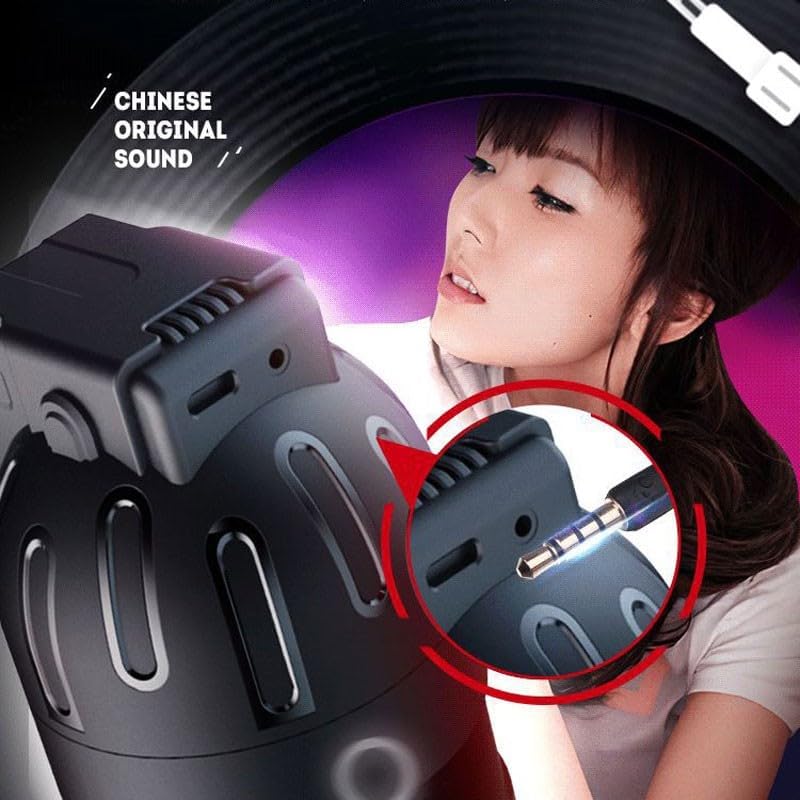 JITEM Men's Strange Shape Fitness Equipment, Intelligent Sound, USB Fast Charge, Easy to Clean, size
