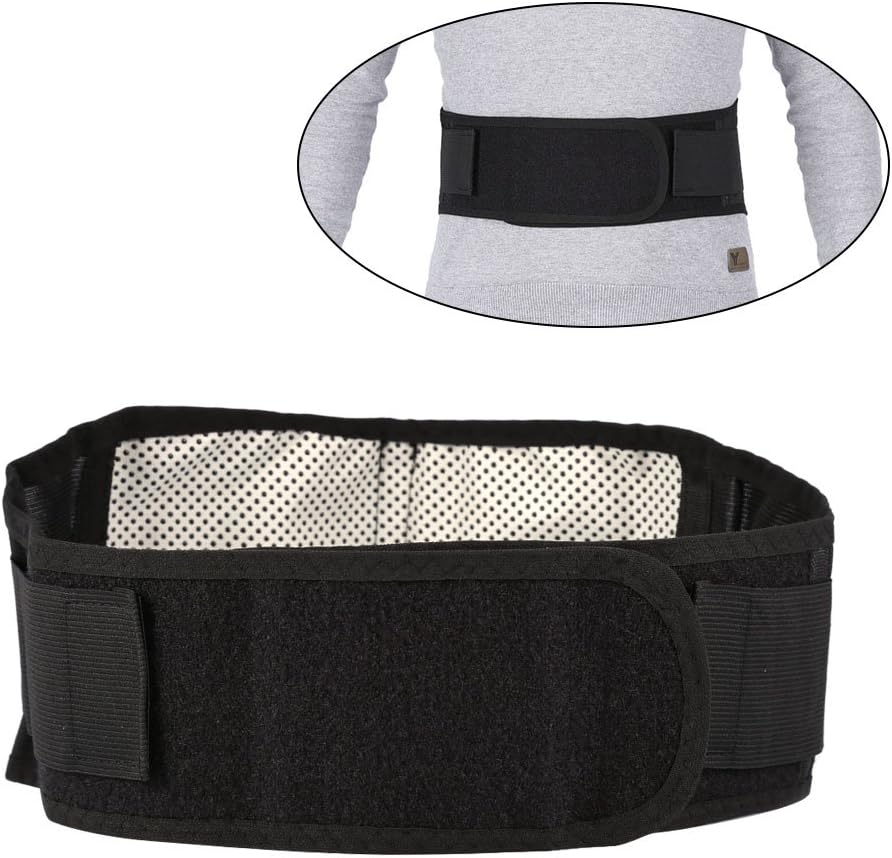 Heating Waist Belt, Self Heating Lumbar Belt Lower Back Support For Warming Back Relieve Abdominal Tension, Heating Pads Magnetic Waist Belt Lumbar Support For Waist Warm Abdomen