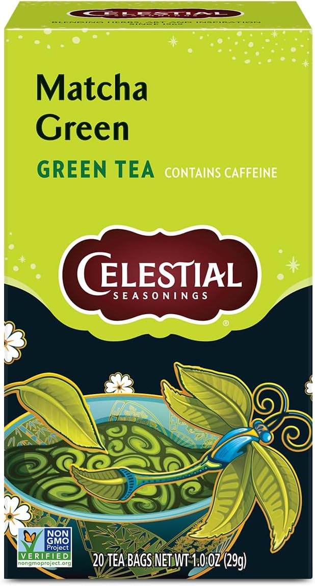Celestial Seasonings Matcha Green Tea 20 Tea Bags