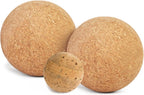 Yoga Studio Natural 100% Cork Unbranded Massage Ball Set of 3-2 x 4cm, 2cm