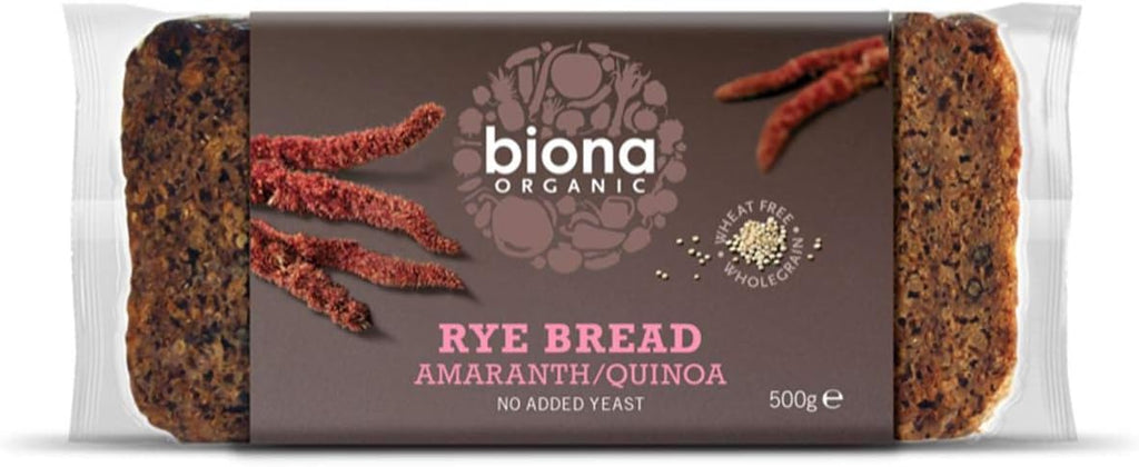 Biona Organic Amaranth & Quinoa Rye Bread 17.64 oz