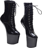 High Heels 20cm Pole Dancing Boots Velvet Heelless Thick Sole