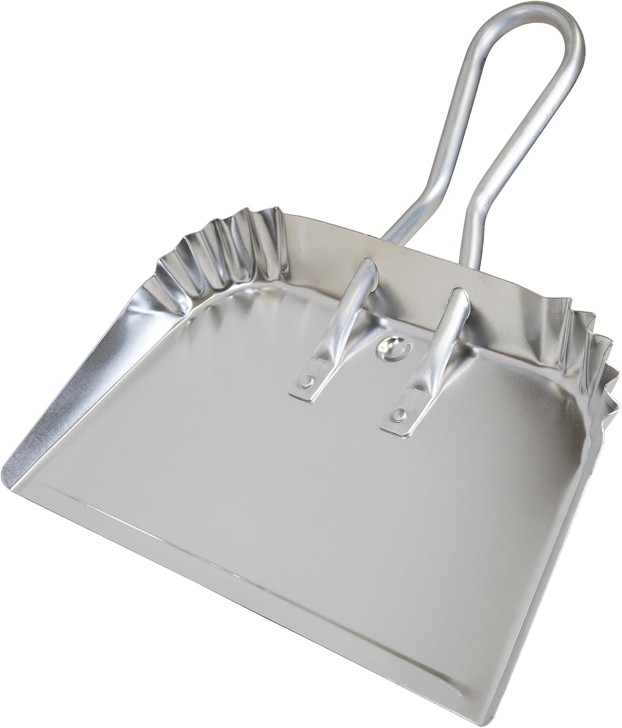 Quickie Bulldozer 17" Aluminum Dust Pan, for Heavy Duty Dusting and Debris Collection