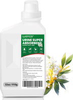 Wenge Urine Super Absorbent, Solidifier - 180 Use Poo Gel for Camping, Eco Absorbent Liquid Waste Gelling and Deodorizing Powder for Outdoor Camping Hiking (Green Jasmine Scent)