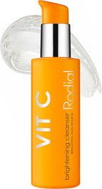 Rodial Vitamin C Brightening Facial Cleanser 4.6 fl oz - Daily Gel Face Wash with Vitamin C, Glycolic & Lactic Acids for Smoother, Firmer, More Radiant Skin