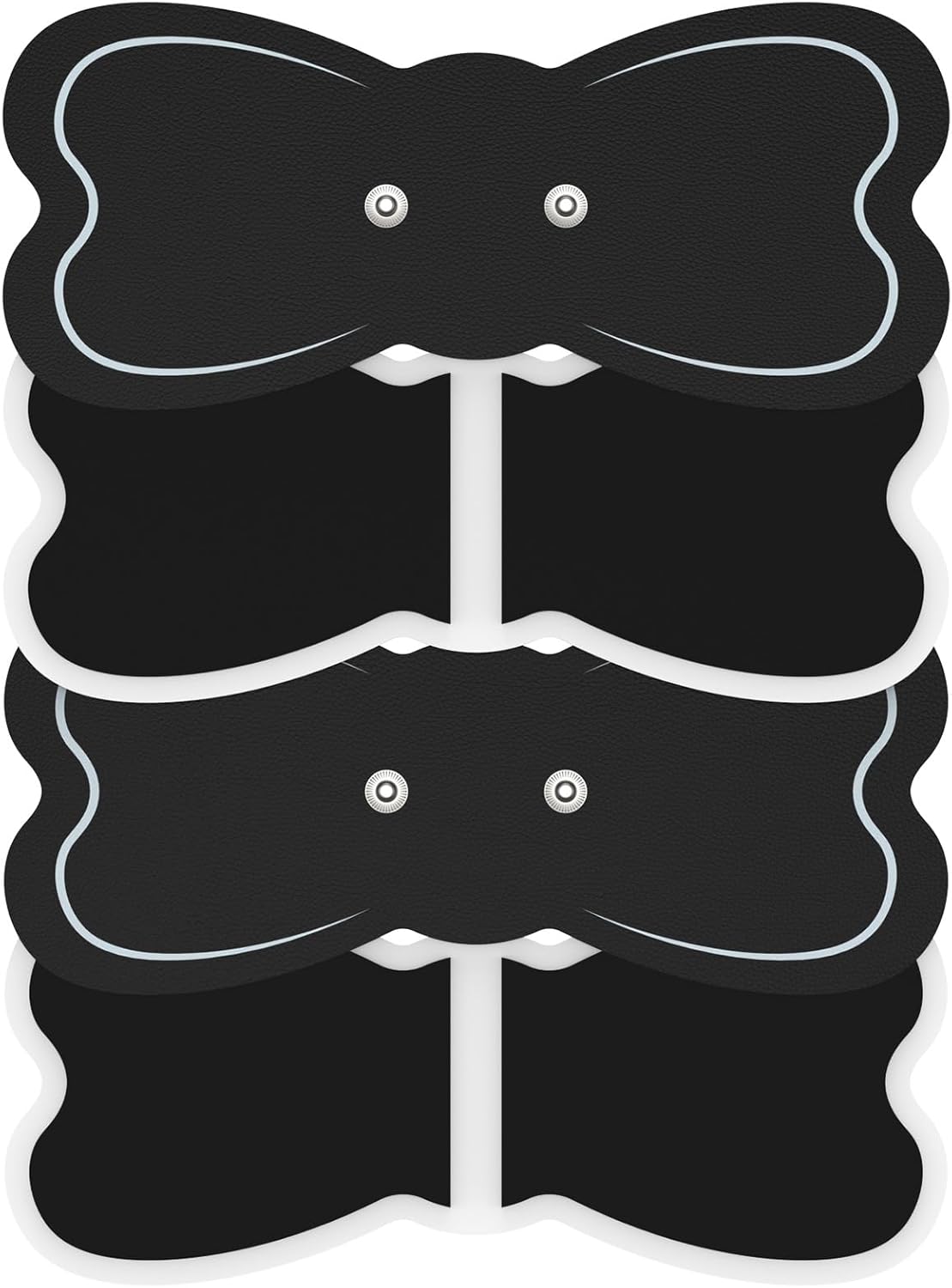 TENS Unit Electrodes Pads (4-Piece Packs) Wireless TENS Unit Electrodes Pads(7.2" x 3.1") Compatible with 3.5mm Snap-On Devices, Reusable（Please Check Electrode Pad Sizes Before Purchase）