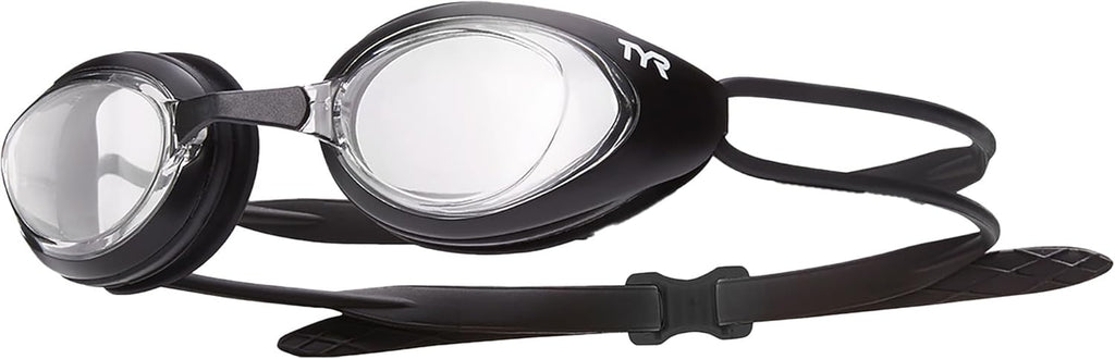 TYR Blackhawk Racing Swim Goggles - Adult Swimming Goggles for Men and Women - Anti-Fog, UVA/UVB Protection, Watertight