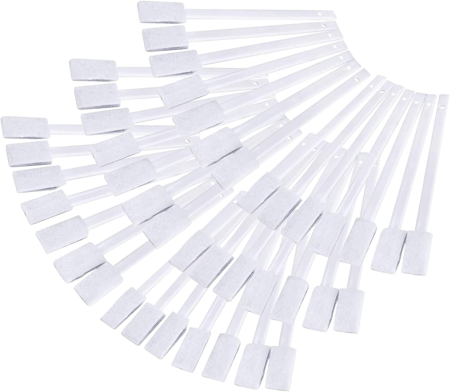 Disposable Crevice Cleaning Brushes, Disposable Toilet Bowl Brushes Crevice Hole Brushes Detail Cleaning Brushes for Toilet Corner, Window Groove, Door Track, Keyboard, etc(42 PCS)