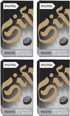 Cloetta Sisu Xylitol Routa xylitol Pastilles 4 Packs of 70g