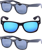 Mass Vision Bifocal Reading Sunglasses for Men and Women - Outdoor Sun Readers with Spring Hinges & UV400 Protection (3 pack)