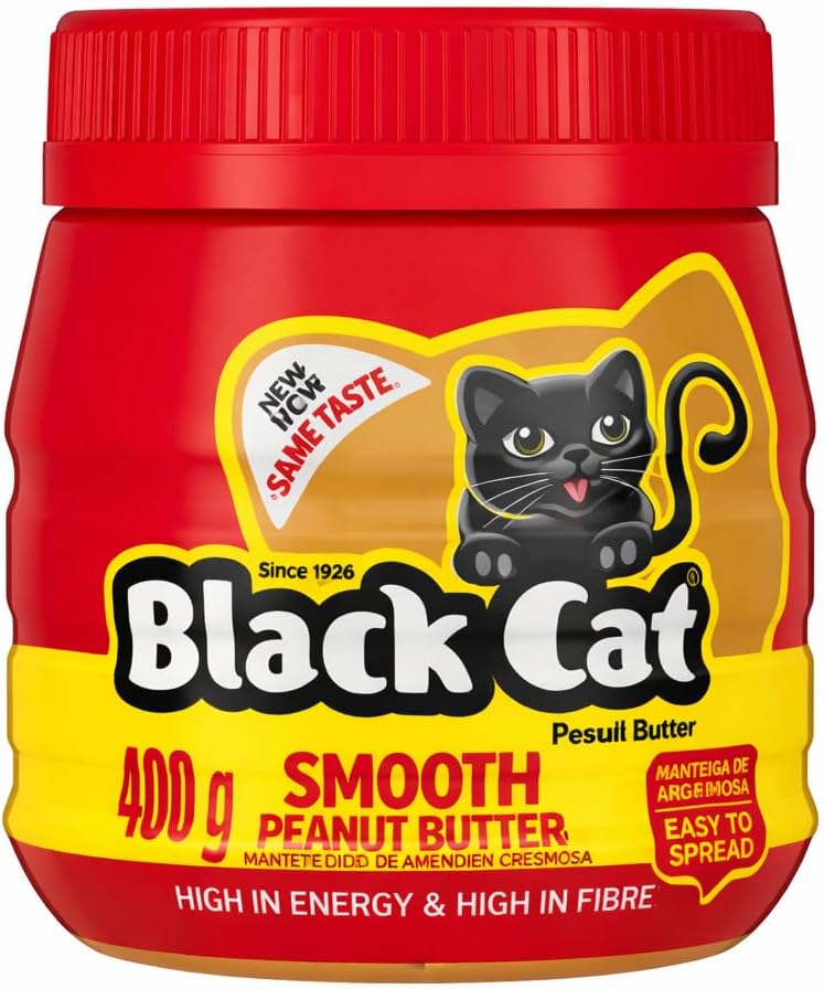 Black Cat Peanut Butter Smooth - 400g