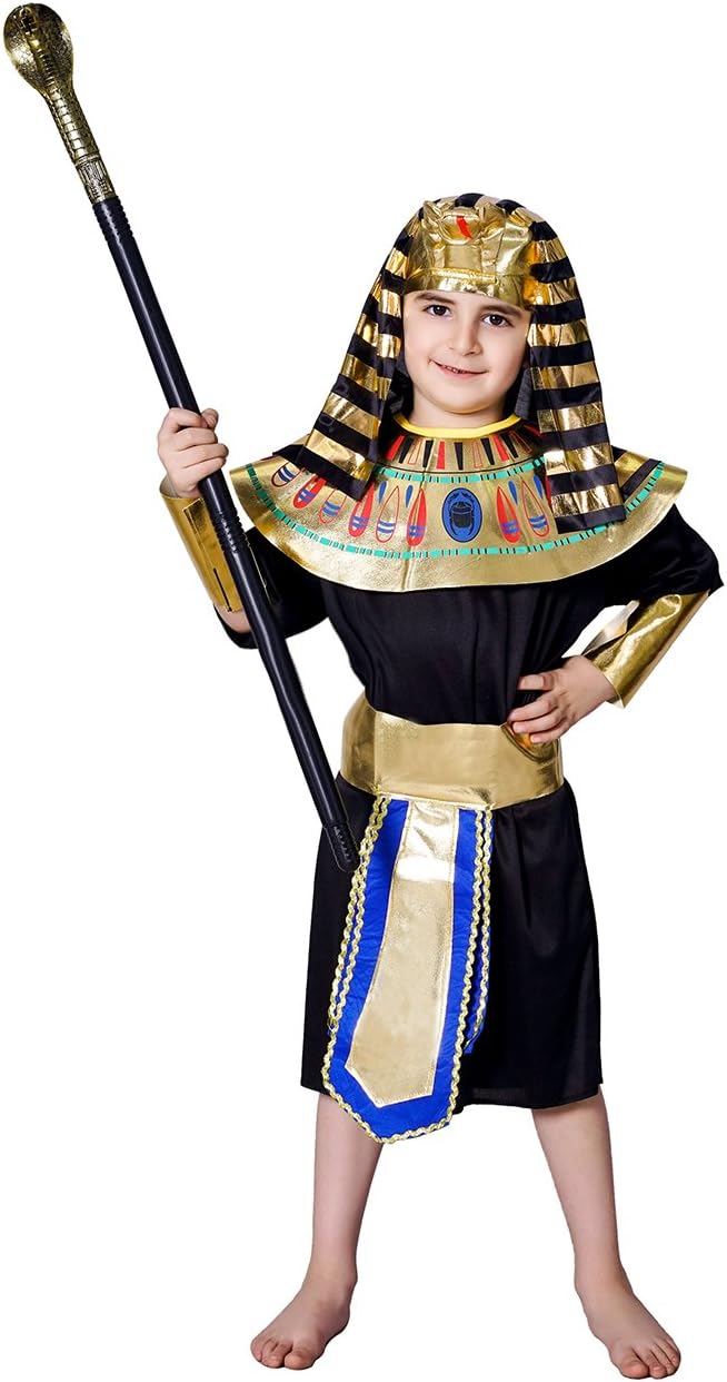 DSplay Kid's Egyptian Pharaoh Costume