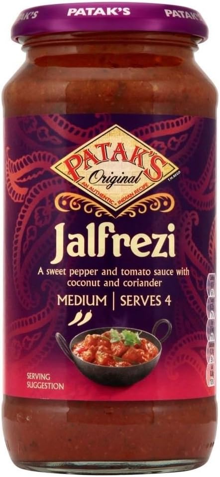 Patak's Jalfrezi Cooking Sauce (450g) - Pack of 2