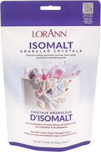 LorAnn Oils Isomalt Sugar Substitute (Granular) - Sugar Substitute for Baking, 1 lb - Isomalt Ready To Use - Clear & Non-Crystallizing, Formulated For Decorative Accents & Sugar Art - 1 Lb Bag