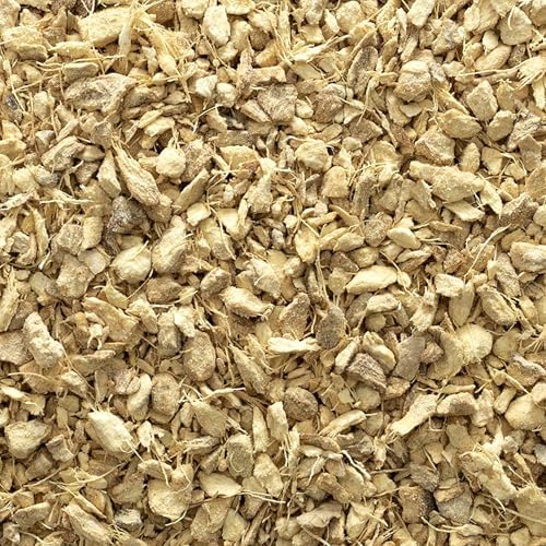 Frontier Co-op Ginger Root 1lb - Chopped and Sifted Dried Chunks for Loose Leaf Ginger Root Tea, Powder Capsules, Supplements, Extract