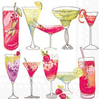Ideal Home Range 20 Count Sweet White Paper Cocktail Napkins