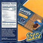 Gratify Petit Beurre Classic Biscuits - Gluten Free and Vegan Biscuits for Tea, Coffee, or Breakfast, Oven Baked Healthy Snack - (Pack of 2)