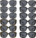 Eyekepper 4-Pack Bifocal Sunglasses Women Chic Bifocal Tinted Readers