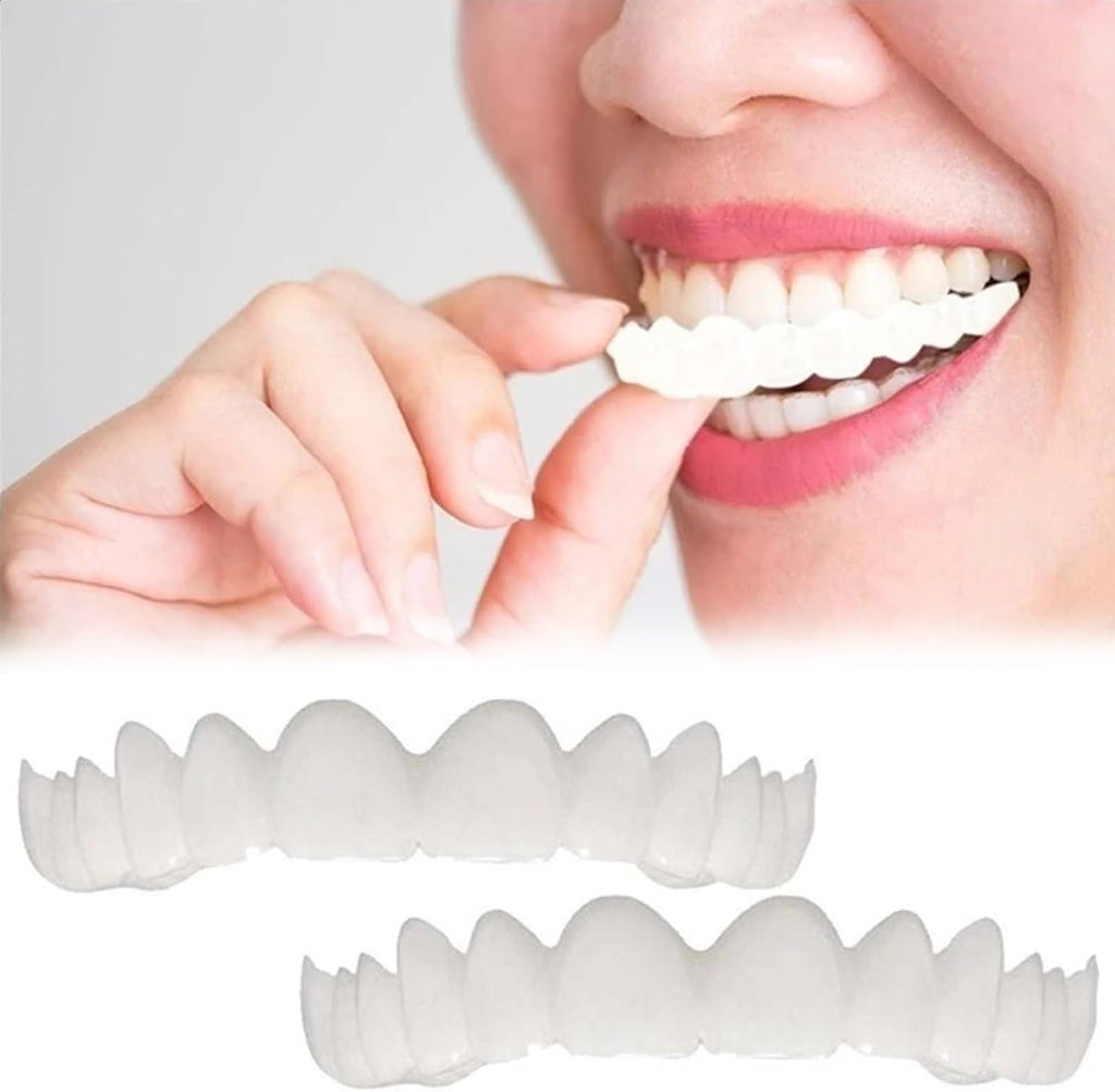 2 Pairs, Temporarily Restore Confident Smiling, Adjustable for Men and Women, Top and Bottom(1)