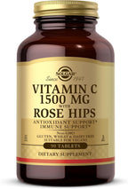 Solgar Vitamin C 1500mg with Rose HIPS 90 Tablet