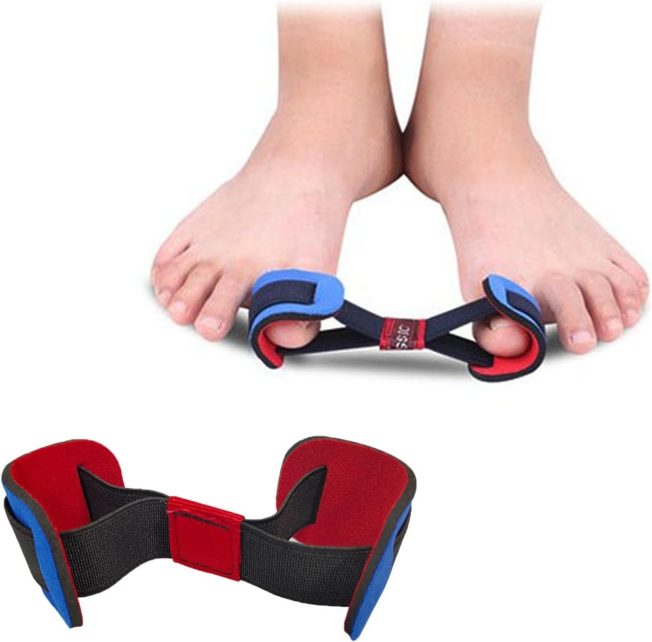 Toe Resistance Bands, Toe Bands for Bunions, Big Toe Strap Bunion Straightener Stretchy Belt, Bunion Corrector Strap, Toe Bunion Stretcher, Bunion Realignment Strap Corrector Foot Pain Relief