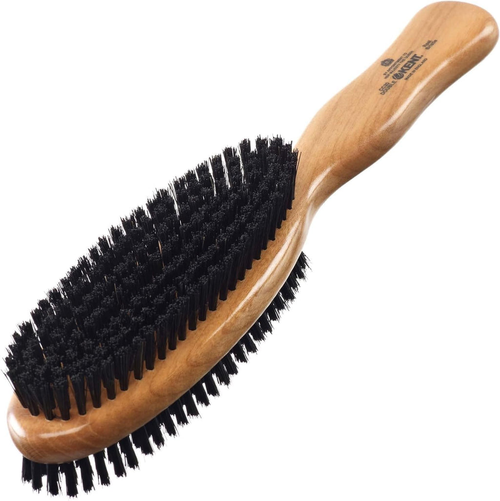 Kent CC20 Cherry Wood Double-Sided Clothes Brush and Lint Remover for Cashmere, Wool, and Silk - Sweater Fuzz Remover, Suede Brush, and Lint Brush for Pet Hair