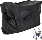 Rollator Travel Bag - Waterproof Wheelchair Bag for Folding Walker Compact Wheelchair Transport Chair Portable Large Duffel Bag Carry Case for Car and Airplane TSA Traveling,45" Lx15"Wx39"H