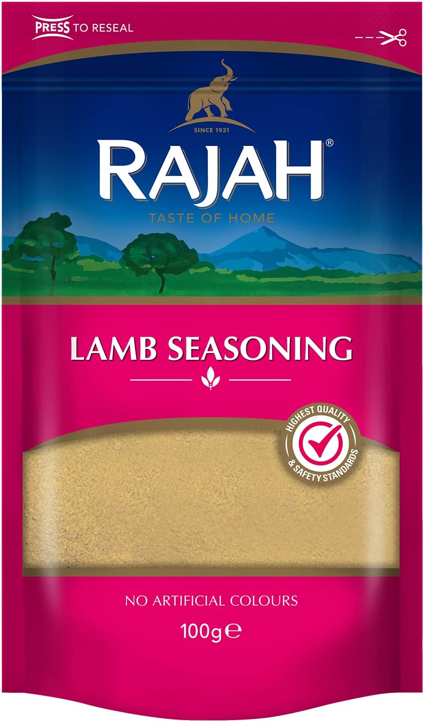 Rajah Lamb Seasoning - 100g - Pack of 2