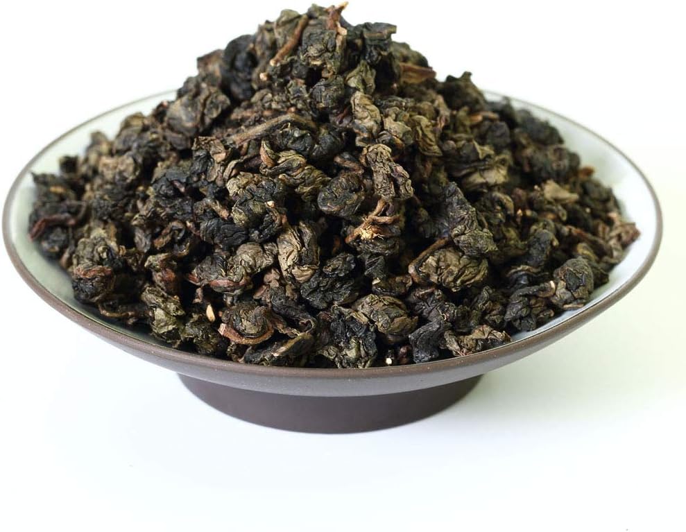 GOARTEA Tie Guan Yin Oolong Tea - 2Pcs 250g / Total 17.6oz Premium Grade - Roasted Black Oolong Tea Loose Leaf - Chinese Anxi Tieguanyin - High Mountain Fujian Iron Goddess