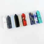 10 PCS Tumbled Crystal Stone for Crafts, Jewelry Making, Healing Crystals & Aquarium Decor – Natural Fluorite, Tiger’s Eye, Rose Quartz & Amethyst,Polished Gemstones Rhinestone Embellishments