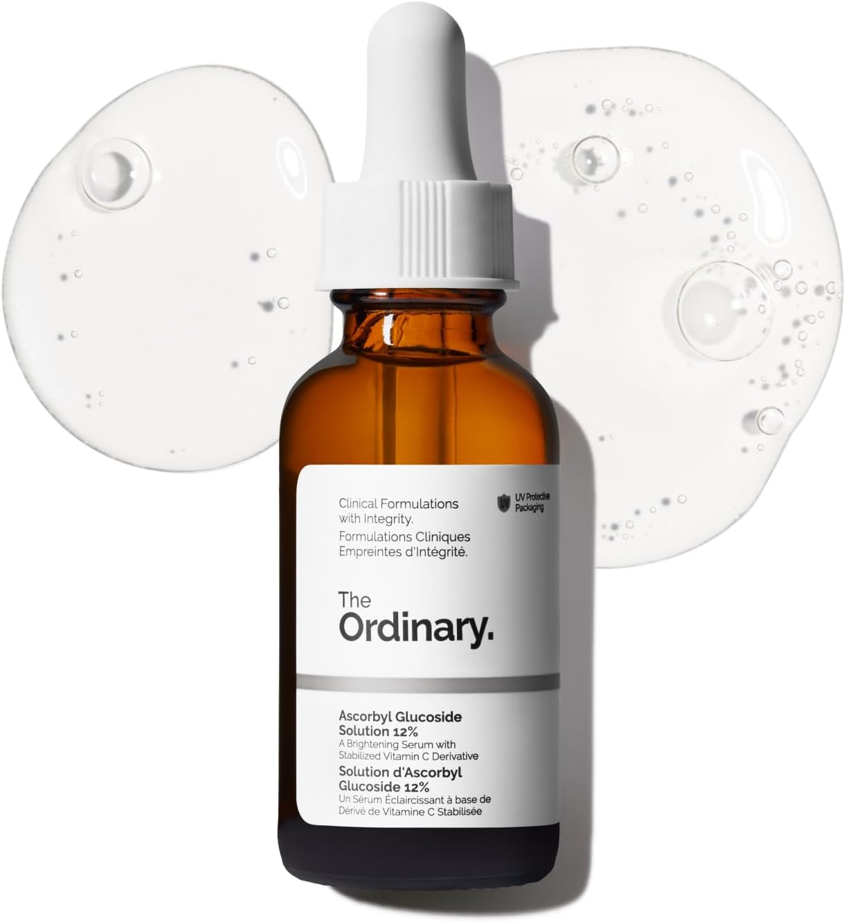 The Ordinary Ascorbyl Glucoside Solution 12%, Vitamin C Serum for Even Skin Tone and Antioxidant Protection, 1 Fl Oz