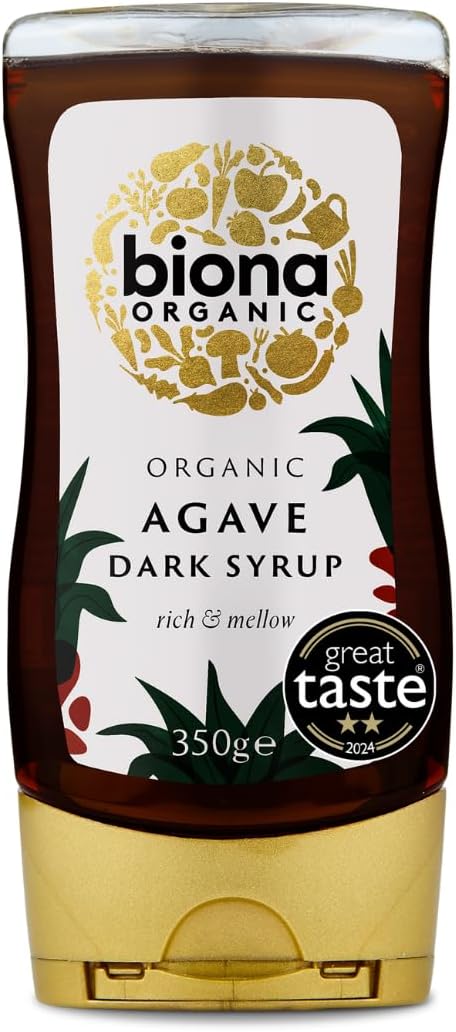 Biona Organic Dark Agave Syrup 250 ml (Pack of 3)