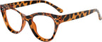 Eyekepper Large Cateye Design Reading Glasses Oversized Readers for Women Reading - Tortoise +2.50