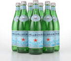 San Pellegrino Sparkling Natural Mineral Water – 750 mL (25.30 fl oz) Glass Bottles – 6 Pack – Premium Italian Carbonated Mineral Water