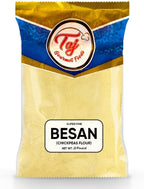 TAJ Besan Flour 2-Pounds | Chick Pea | Gram Flour | Finely Grounded