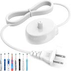 Electric Toothbrush Charger for Braun Oral B, Replacement Charger 110V-240V for Oral B 3757 Charger - Charging All Oral B Electric Toothbrush That 3757 Support, IP67 1.22m Portable for Travel