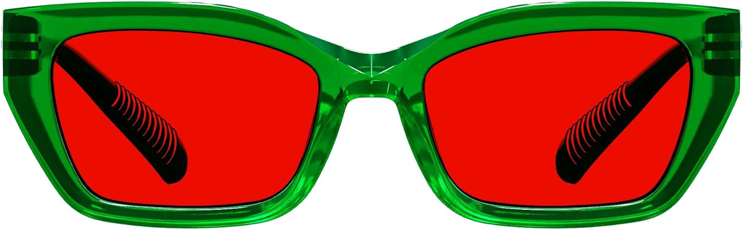 Eyekepper Women Blue Light Blocking Glasses Metalless Screwless Spring Hinges for Computer Gaming