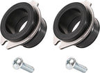 RQYEKDO Garbage Disposal Flex Coupler 75499 - Replacement Parts Compatible with Insinkerator Anti - Vibration Tailpipe, Replaces Part Number 74085, with Screws (2PC)
