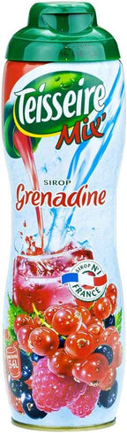Grenadine Teisseire French Syrup Grenadine concentrate 600ml (20.3 fl oz) (2 PACK)