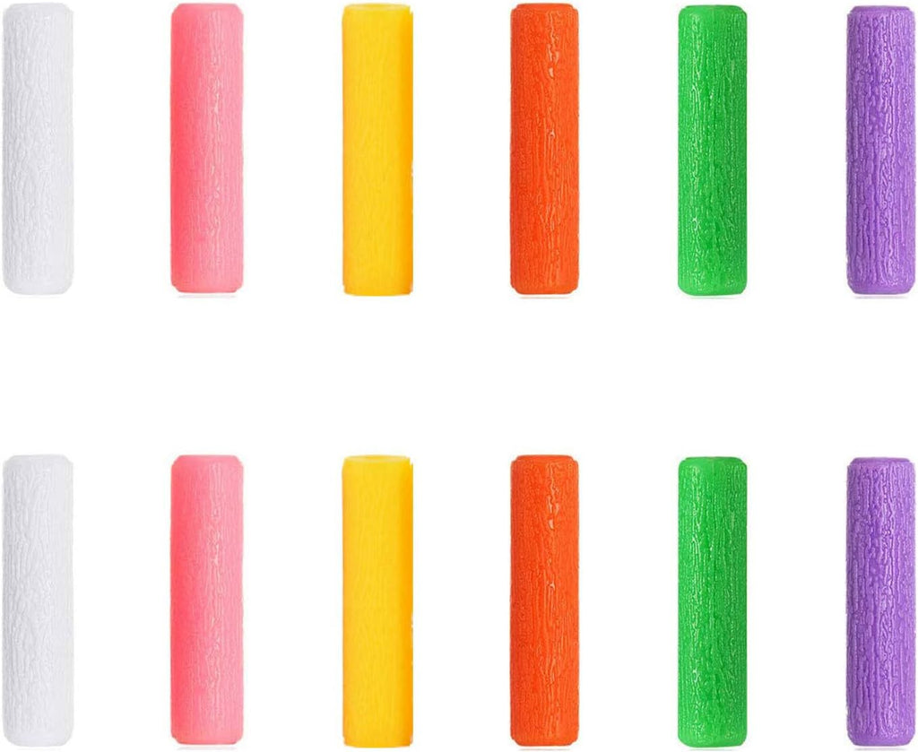 KISEER 12 Pcs Colorful Orthodontic Aligner Chewies for Aligner Chompers Aligner Trays Seaters, 6 Color
